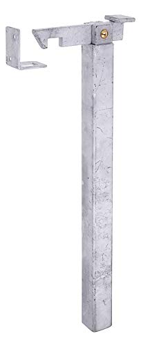 Alberts 412838 Torfeststeller | höhenverstellbar | zum Einbetonieren | feuerverzinkt | Höhe 300 mm von Alberts