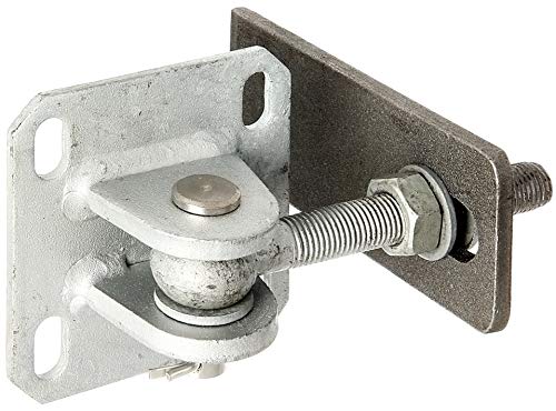 Alberts 418649 Torband | mit Platte zum Aufschrauben | feuerverzinkter Stahl und Edelstahl | Gewinde M16 von Alberts