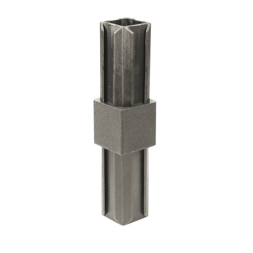 GAH-Alberts 426439 XD-Rohrverbinder - gerade, Kunststoff, schwarz, 30 x 30 x 2,0 mm / 10 Stück von Alberts