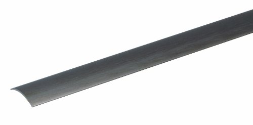 Alberts 479626 Übergangsprofil | glatt, selbstklebend | Aluminium, bronzefarbig eloxiert | 900 x 30 mm von Alberts