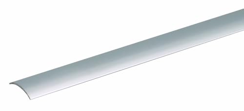 Alberts 490096 Übergangsprofil | selbstklebend | Aluminium, silberfarbig eloxiert | 900 x 30 mm von Alberts