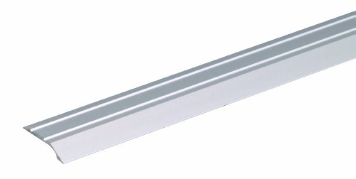 Alberts 490522 Ausgleichsprofil | selbstklebend | Aluminium, silberfarbig eloxiert | 900 x 30 mm von Alberts