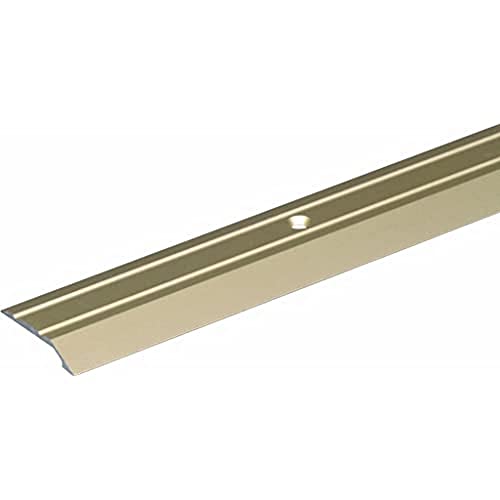 Alberts 490577 Ausgleichsprofil | gebohrt | Aluminium, sandfarbig eloxiert | 900 x 39 mm von Alberts