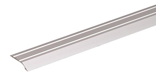 Alberts 490584 Ausgleichsprofil | gebohrt | Aluminium, edelstahlfarbig eloxiert | 900 x 39 mm von Alberts