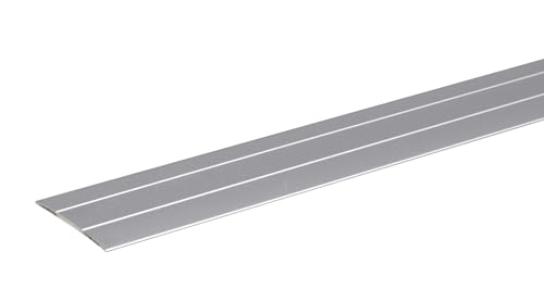 Alberts 491505 Übergangsprofil | selbstklebend | Aluminium, bronzefarbig eloxiert | 900 x 38 mm von Alberts