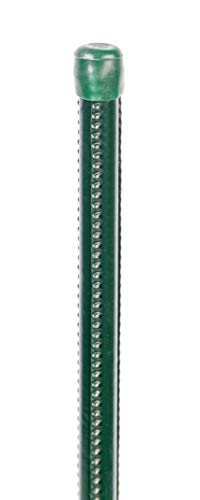 Alberts 854324 Universalstab | geriffelte Oberfläche | grün kunststoffummantelt | Länge 1500 mm | Pfosten-Ø 12 mm | 25er Set von Alberts