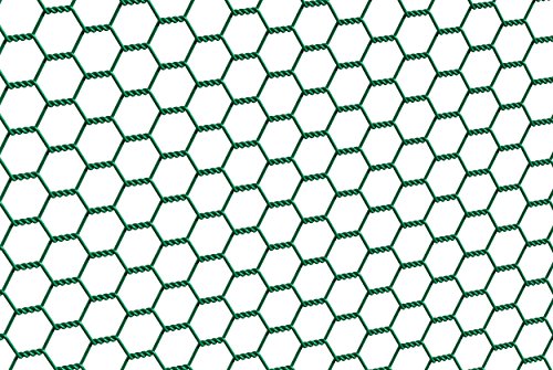 Alberts 614188 Sechseckgeflecht | verschiedene Längen und Höhen - wahlweise in verschiedenen Farben | grün | Maschung 13 mm | Höhe 50 cm | Länge 10 m von Alberts