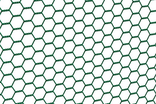 Alberts 614201 Sechseckgeflecht | verschiedene Längen und Höhen - wahlweise in verschiedenen Farben | grün | Maschung 13 mm | Höhe 100 cm | Länge 10 m von Alberts