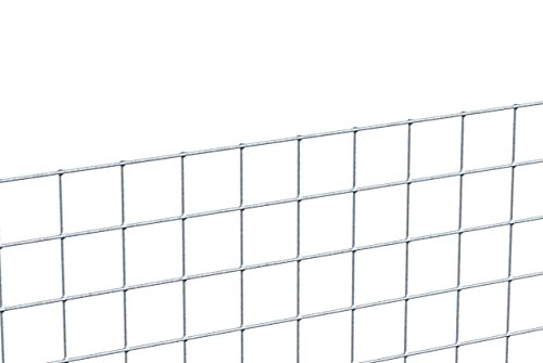 Alberts 614492 Schweißgitter | verschiedene Höhen - wahlweise in verschiedenen Farben | verzinkt | Maschen 19 x 19 mm | Höhe 100 cm | Länge 5 m von Alberts