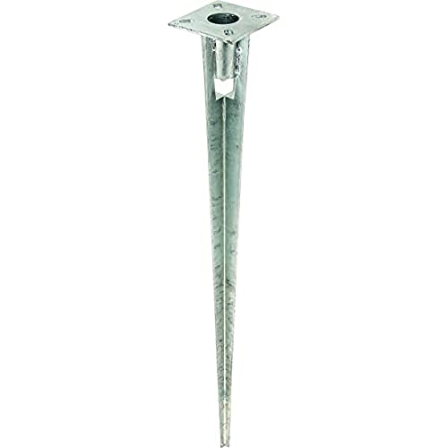 Alberts 658670 Einschlag-Bodenhülse | für Stahlrohr-Zaunpfosten | feuerverzinkt | Länge 750 mm | für Pfosten-Ø 38 mm Alberts 658670 Einschlag-Bodenhülse | für Stahlrohr-Zaunpfosten | feuerverzinkt | Länge 750 mm | für Pfosten-Ø 38 mm von Alberts