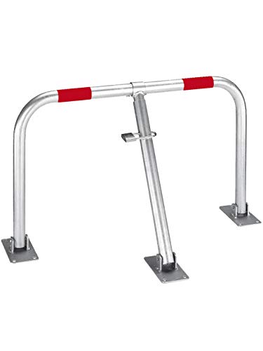 Alberts 690458 Parkplatzbügel Friedlin | zum Aufschrauben, umlegbar | feuerverzinkt, mit roten Ringen | 440 x 750 mm Alberts 690458 Parkplatzbügel Friedlin | zum Aufschrauben, umlegbar | feuerverzinkt, mit roten Ringen | 440 x 750 mm von Alberts