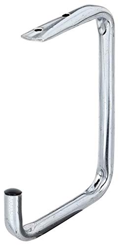 Alberts 856106 Deckenhaken | gebogen | galvanisch blau verzinkt | Gesamthöhe 160 mm | Hakentiefe 110 mm | Durchmesser Ø12 mm | 5er Set von Alberts