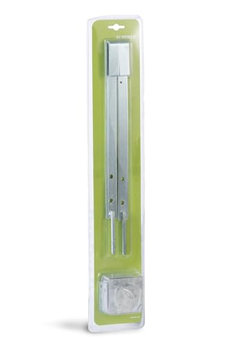 GAH-Alberts 901646 Gitterrostsicherung für Kellerschacht als Einbruchschutz - Stahl Sicherung verzinkt für Kellerfenster - 20 x 2,8 mm, Länge 370 mm GAH-Alberts 901646 Gitterrostsicherung für Kellerschacht als Einbruchschutz - Stahl Sicherung verzinkt für Kellerfenster - 20 x 2,8 mm, Länge 370 mm von GAH-Alberts