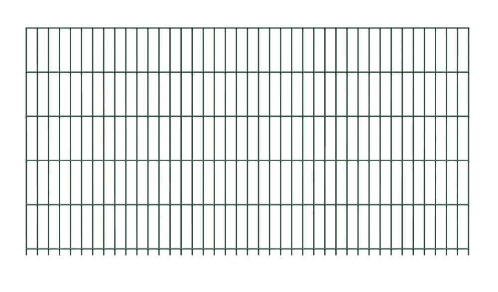 Alberts Doppelstab-Gittermatte 2 m 100 hoch cm Typ 6/5/6 grün von Alberts