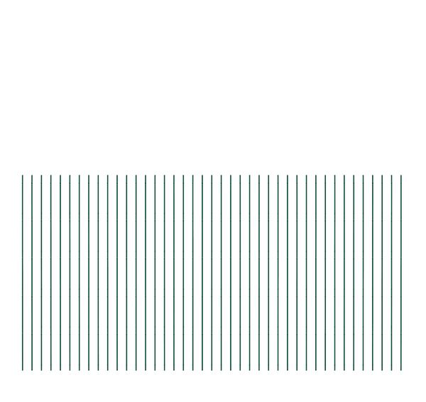 Alberts Doppelstab-Gittermatte 2 m 180 cm hoch Typ 6/5/6 grün von Alberts