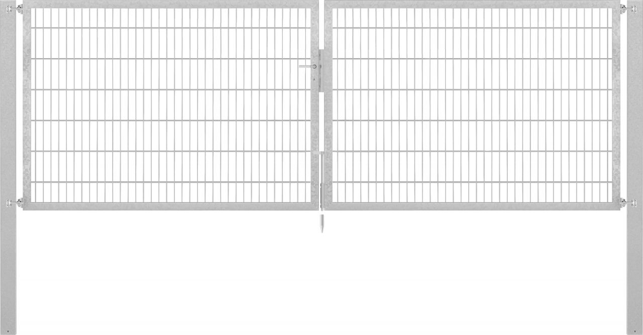 Alberts Doppeltor Flexo Plus feuerverzinkt 400 x 140 cm von Alberts