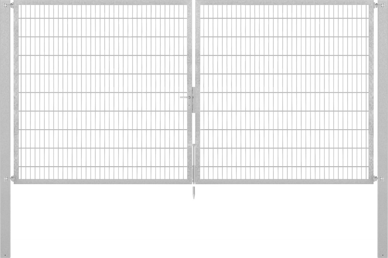 Alberts Doppeltor Flexo Plus feuerverzinkt 400 x 200 cm von Alberts