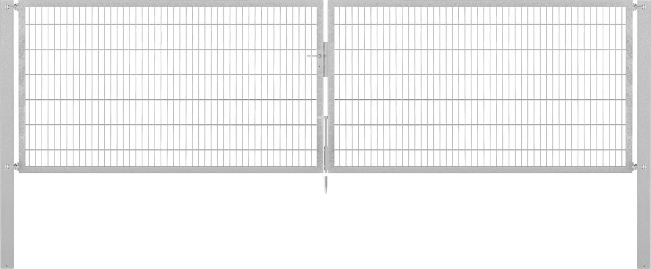 Alberts Doppeltor Flexo Plus feuerverzinkt 500 x 140 cm von Alberts