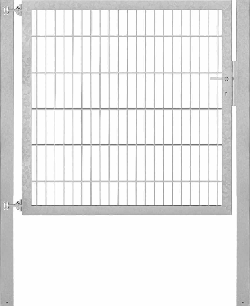 Alberts Einzeltor Flexo Plus feuerverzinkt 125 x 120 cm von Alberts