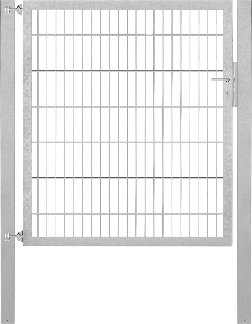 Alberts Einzeltor Flexo Plus feuerverzinkt 125 x 140 cm von Alberts