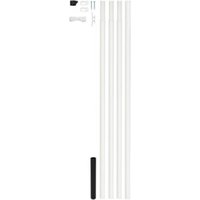 GAH Alberts Fahnenmast 42 mm Stahlrohr, Gesamtl. 6, 15m von GAH Alberts