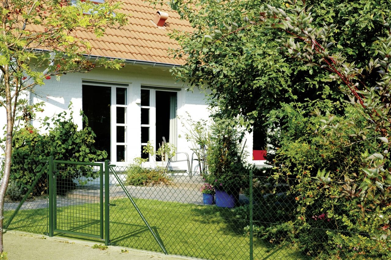 Alberts Maschendrahtgeflecht 15m 125 cm hoch grün von Alberts