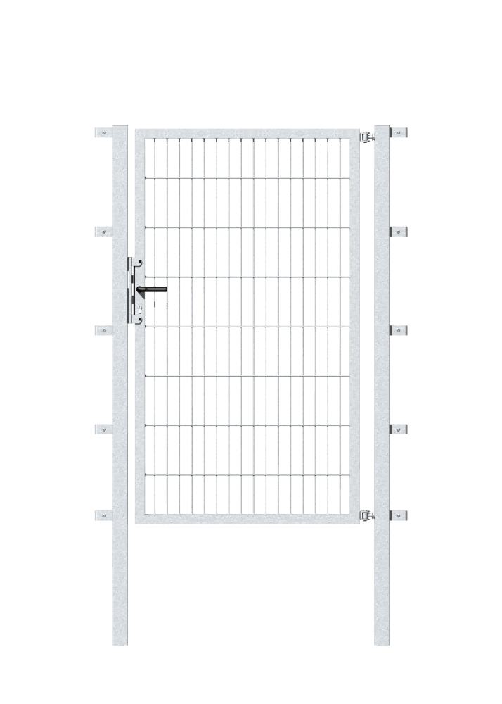 Alberts Stabgitter-Einzeltor Flexo 100 x 100 cm Typ 6/5/6 feuerverzinkt von Alberts