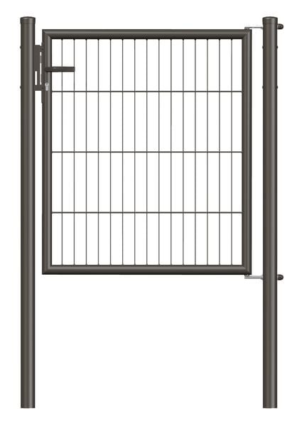 Alberts Stabgitter-Einzeltor Garden 100 x 100 cm anthrazit von Alberts