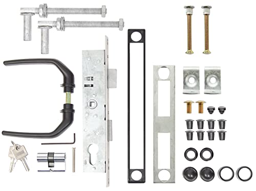 Alberts 653804 Zubehör-Set für Wellengitter-Tore | für Tore bis 1500 mm Höhe | feuerverzinkt von Alberts