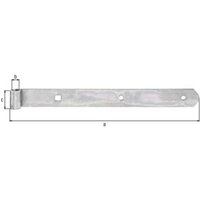 Ladenband L.300x10x30mm S.3mm STA galv.verz.d.pass.D.10mm rd GAH von GAH Alberts