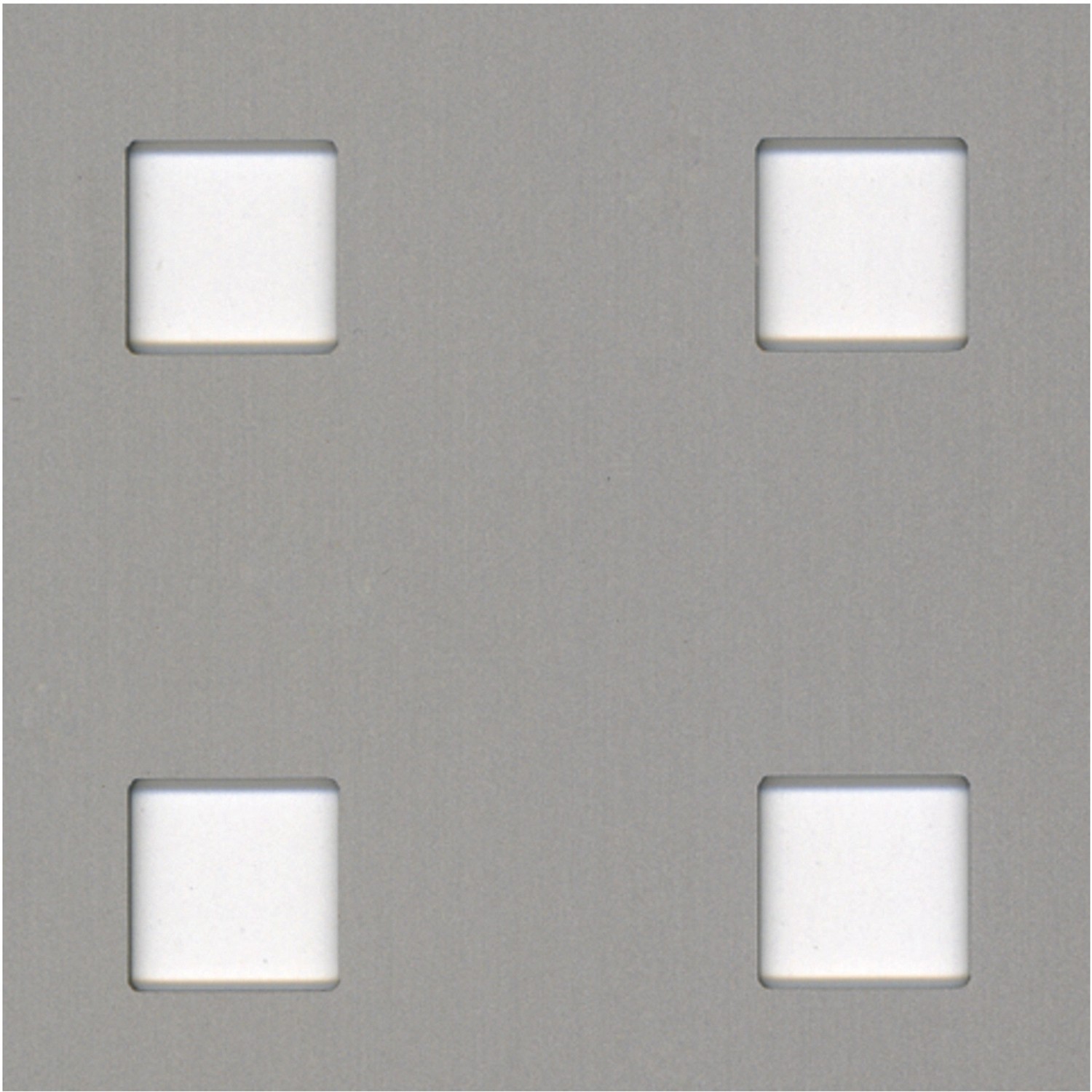 Lochblech Lochung Quadr 10 mm x 10 mm Alu Silb Elox 600 mm x 1000 mm x 0,8 mm von -