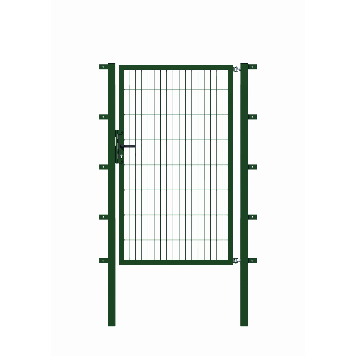 Metallzaun Einzeltor für Doppelstabmatte Grün z. Einbetonieren 140 cm x 125 cm Metallzaun Einzeltor für Doppelstabmatte Grün z. Einbetonieren 140 cm x 125 cm von -