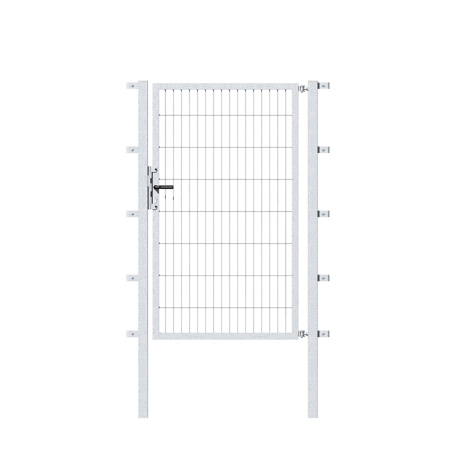 Metallzaun Einzeltor für Doppelstabmatte verzinkt z. Einbeton. 80 cm x 150 cm Metallzaun Einzeltor für Doppelstabmatte verzinkt z. Einbeton. 80 cm x 150 cm von -