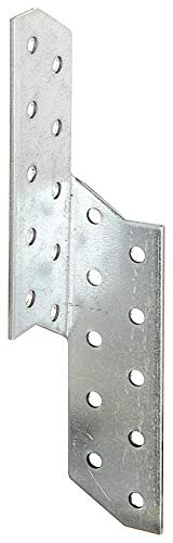 Alberts 837426 Sparren-Pfettenanker | rechts | sendzimirverzinkt | 32 x 32 x 170 mm | 100er Set von Alberts
