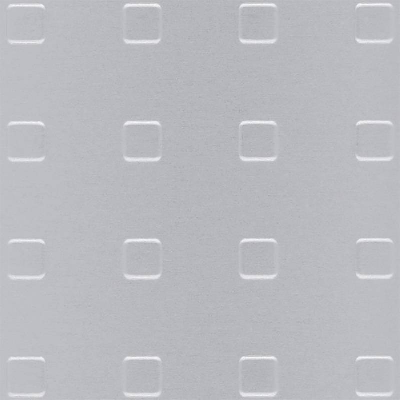 Strukturblech Quadrat-Prägung Alu Silber Eloxiert 600 mm x 1000 mm x 1 mm von -
