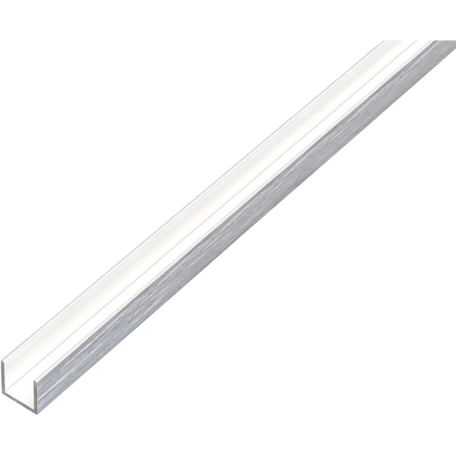 Alberts U-Profil Aluminium 10 mm x 10 mm x 2.000 mm von -