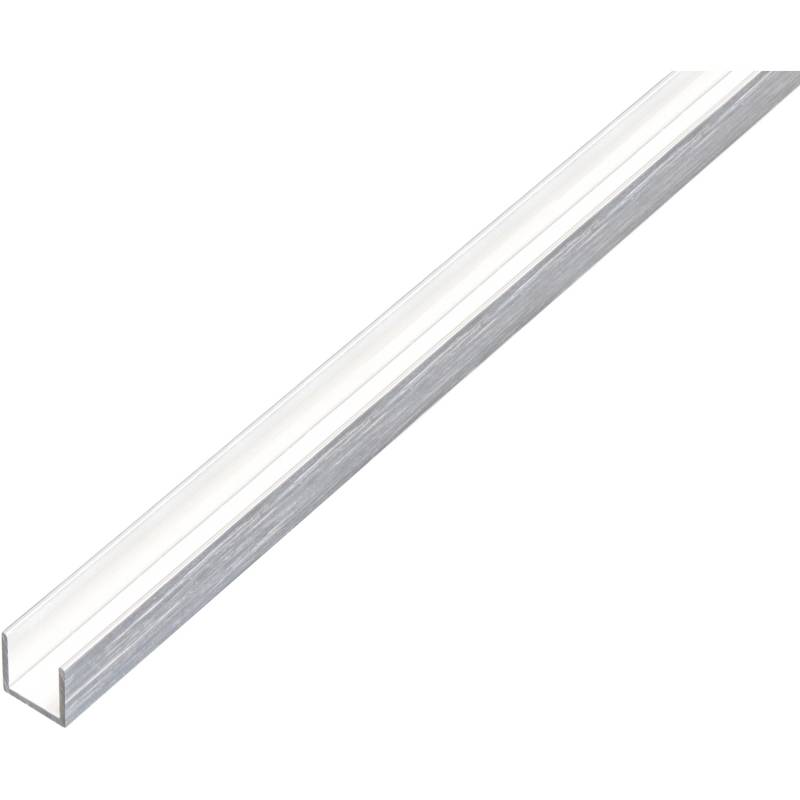 Alberts U-Profil Aluminium 10 mm x 10 mm x 2.000 mm von -