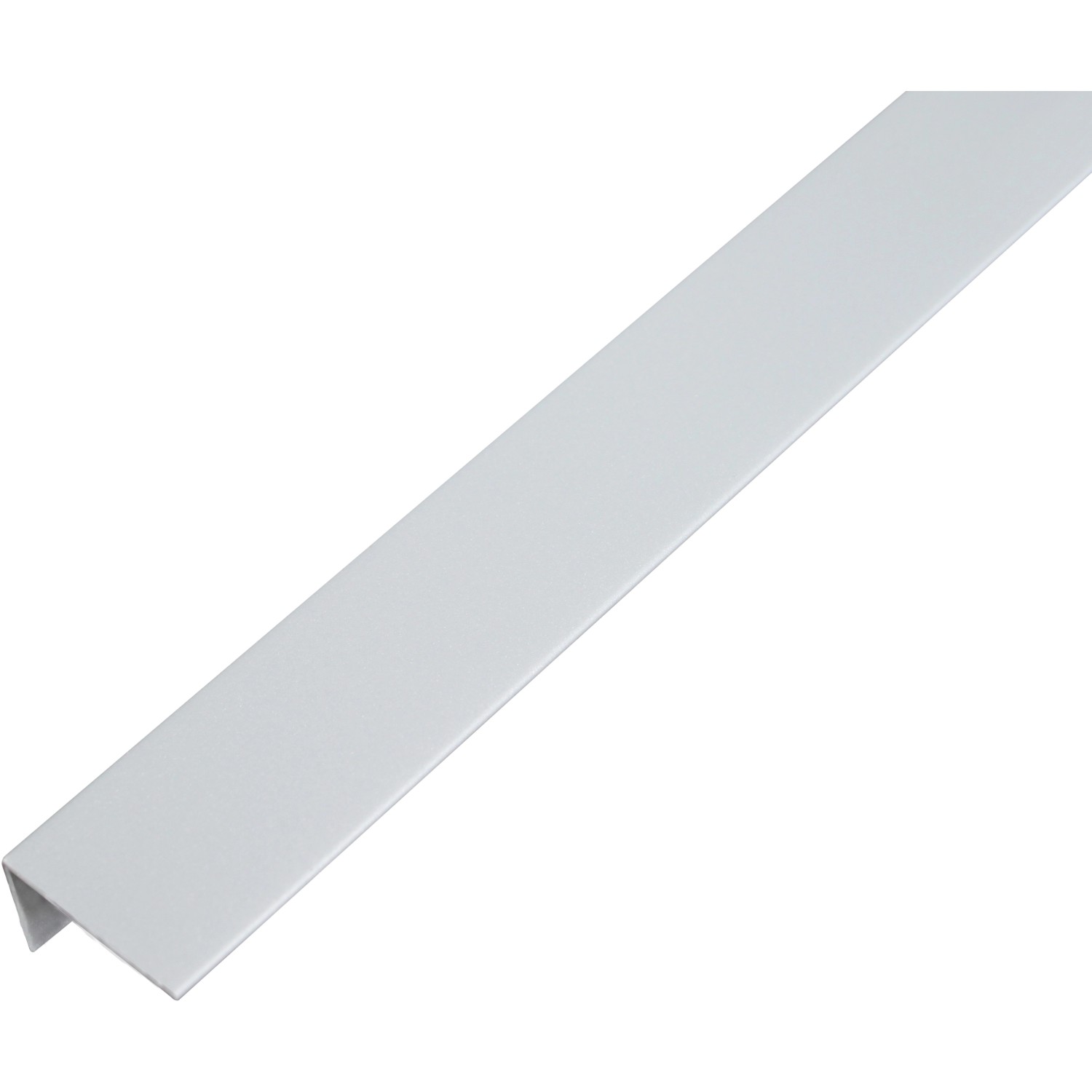 Alberts Winkelprofil ungleichschenklig Kunststoff 15 x 25 x 1.000 mm Grau von -