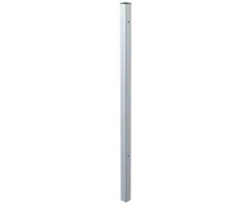 Zaunsystem Madrid Klobenpfosten für Doppeltor-feuerverzinkt-1550 mm-750 mm von Alberts