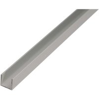 Alu-U-Profil 1000/15x10mm silberfarbig von ALBERTS