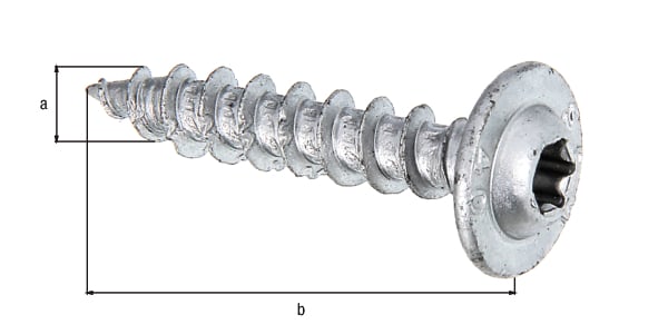 Holzschraube ZnAl verpackt à 50 St. Holzschraube ZnAl verpackt à 50 St. von GAH