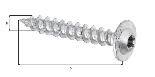 Holzschraube ZnAl verpackt à 50 St. Holzschraube ZnAl verpackt à 50 St. von GAH