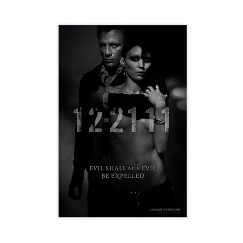 Filmposter "Das Mädchen mit dem Drachen", Leinwandposter, Wandkunst, Dekordruck, Bild Gemälde für Wohnzimmer, Schlafzimmer, Dekoration, 20 x 30 cm Filmposter "Das Mädchen mit dem Drachen", Leinwandposter, Wandkunst, Dekordruck, Bild Gemälde für Wohnzimmer, Schlafzimmer, Dekoration, 20 x 30 cm von GAHCWB