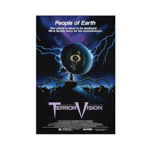 GAHCWB Filmposter "Terror Vision" auf Leinwand, Schlafzimmer, Dekoration, Landschaft, Büro, Raumdekoration, Geschenk, 60 x 90 cm GAHCWB Filmposter "Terror Vision" auf Leinwand, Schlafzimmer, Dekoration, Landschaft, Büro, Raumdekoration, Geschenk, 60 x 90 cm von GAHCWB