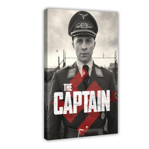 GAHCWB Filmposter "The Captain" auf Leinwand, Schlafzimmer, Dekoration, Landschaft, Büro, Raumdekoration, Geschenk, 40 x 60 cm GAHCWB Filmposter "The Captain" auf Leinwand, Schlafzimmer, Dekoration, Landschaft, Büro, Raumdekoration, Geschenk, 40 x 60 cm von GAHCWB