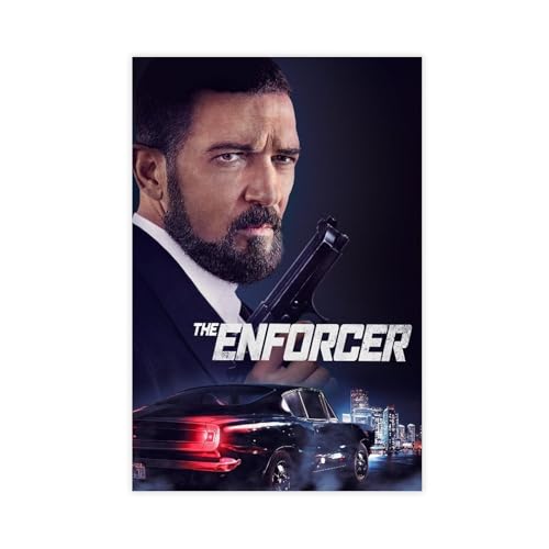 GAHCWB Leinwandposter "The Enforcer", Wandkunst, Dekordruck, Gemälde für Wohnzimmer, Schlafzimmer, Dekoration, 20 x 30 cm GAHCWB Leinwandposter "The Enforcer", Wandkunst, Dekordruck, Gemälde für Wohnzimmer, Schlafzimmer, Dekoration, 20 x 30 cm von GAHCWB