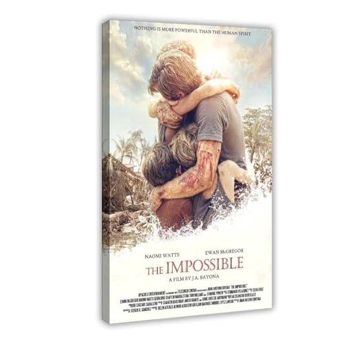 GAHCWB Leinwandposter "The Impossible", Wandkunst, Dekordruck, Gemälde für Wohnzimmer, Schlafzimmer, Dekoration, 50 x 75 cm GAHCWB Leinwandposter "The Impossible", Wandkunst, Dekordruck, Gemälde für Wohnzimmer, Schlafzimmer, Dekoration, 50 x 75 cm von GAHCWB