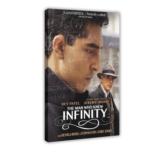 GAHCWB Leinwandposter "The Man Who Knew Infinity", Wandkunst, Dekordruck, Bild Gemälde für Wohnzimmer, Schlafzimmer, Dekoration, 40 x 60 cm GAHCWB Leinwandposter "The Man Who Knew Infinity", Wandkunst, Dekordruck, Bild Gemälde für Wohnzimmer, Schlafzimmer, Dekoration, 40 x 60 cm von GAHCWB