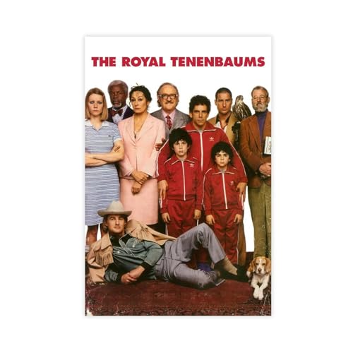 GAHCWB Leinwandposter "The Royal Tenenbaums", Wandkunst, Dekordruck, Bild Gemälde für Wohnzimmer, Schlafzimmer, Dekoration, 30 x 45 cm GAHCWB Leinwandposter "The Royal Tenenbaums", Wandkunst, Dekordruck, Bild Gemälde für Wohnzimmer, Schlafzimmer, Dekoration, 30 x 45 cm von GAHCWB