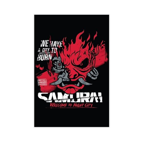 GAHCWB Leinwandposter mit Aufschrift "We Have A City To Burn", Wandkunst, Dekor, Bild, Gemälde für Wohnzimmer, Schlafzimmer, Dekoration, 50 x 75 cm GAHCWB Leinwandposter mit Aufschrift "We Have A City To Burn", Wandkunst, Dekor, Bild, Gemälde für Wohnzimmer, Schlafzimmer, Dekoration, 50 x 75 cm von GAHCWB